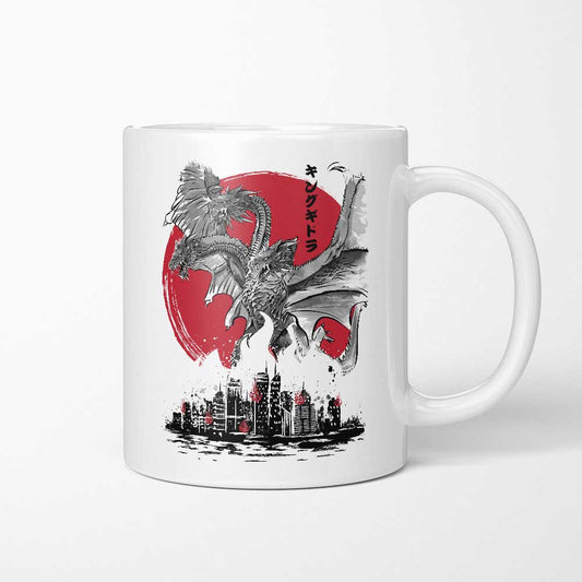 King of Terror Rising Sumi-e - Mug