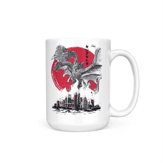 King of Terror Rising Sumi-e - Mug