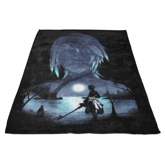 Kingdom Aqua - Fleece Blanket