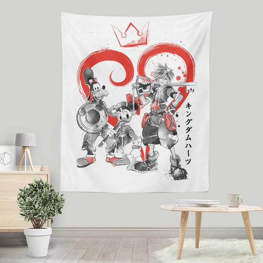 Kingdom Sumi-e - Wall Tapestry