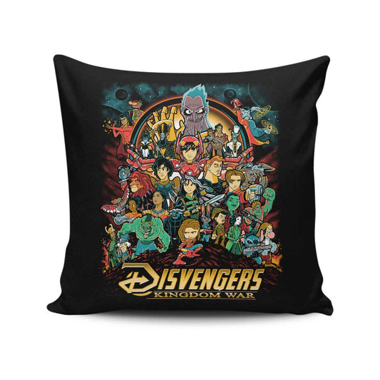 Kingdom War - Throw Pillow