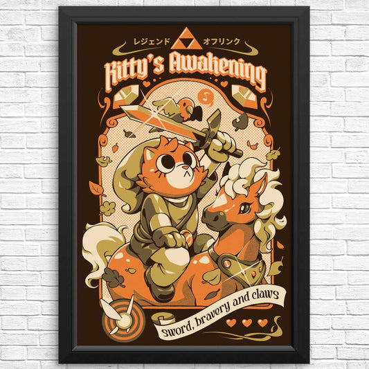 Kitty's Awakening - Posters & Prints