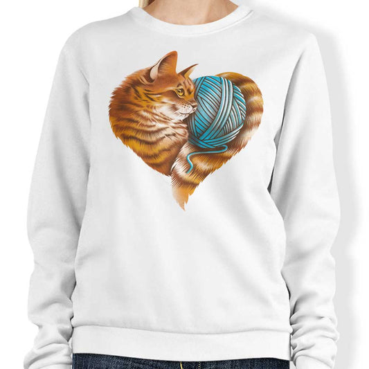 Knitting Kitten Love - Sweatshirt
