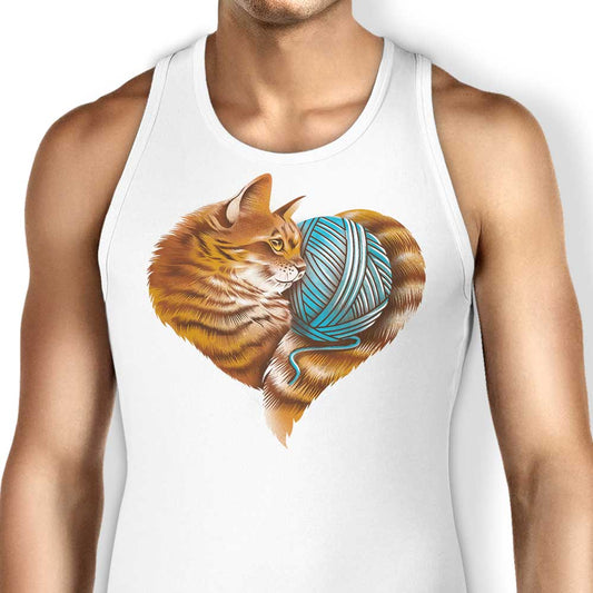 Knitting Kitten Love - Tank Top