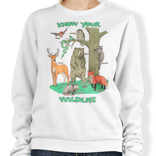 Know Your Wildlife - Sweatshirt