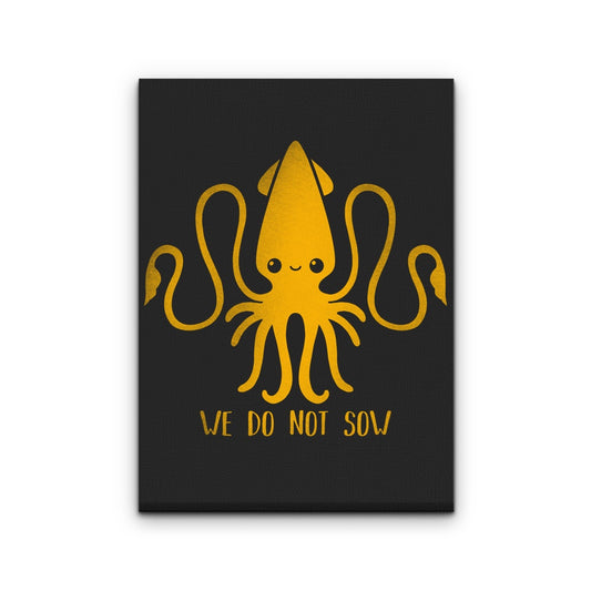 Kraken Kawaii - Canvas Print