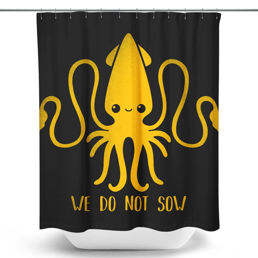 Kraken Kawaii - Shower Curtain
