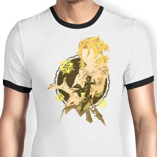 Kreideprinz Albedo - Ringer T-Shirt