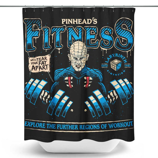 Labyrinth Fitness - Shower Curtain