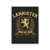 Lannister University - Canvas Print