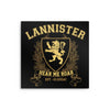 Lannister University - Metal Print
