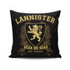 Lannister University - Throw Pillow