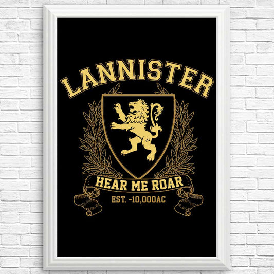 Lannister University - Posters & Prints