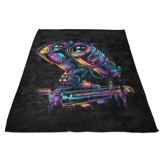 Last Robot on Earth - Fleece Blanket