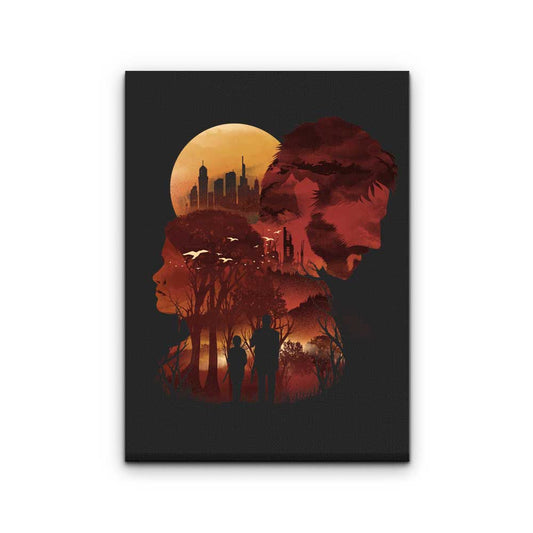 Last Silhouette - Canvas Print