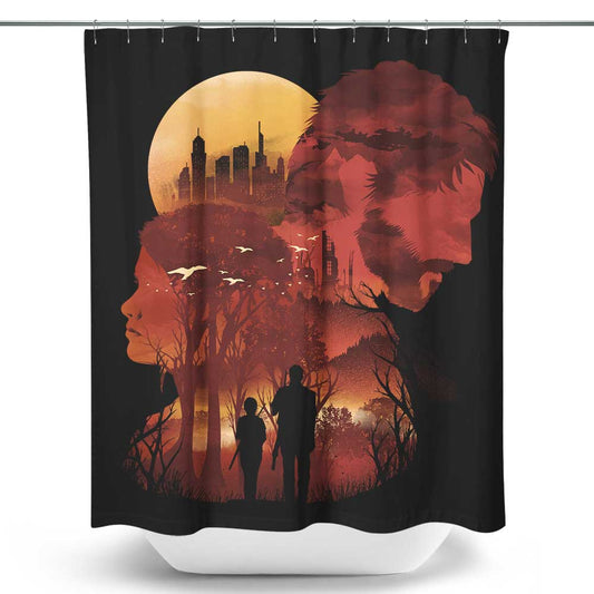 Last Silhouette - Shower Curtain