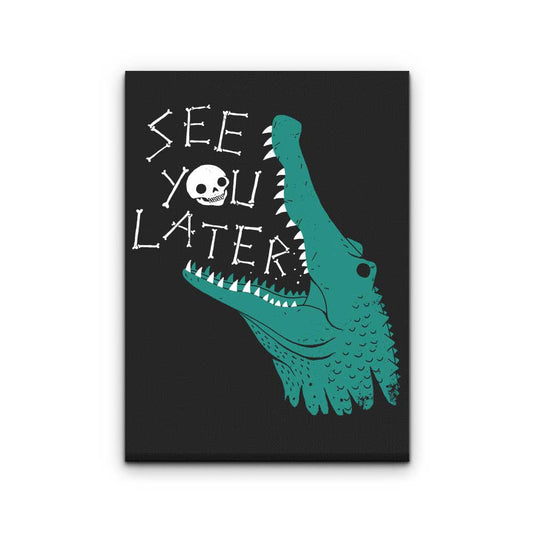 Later Alligator - Canvas Print