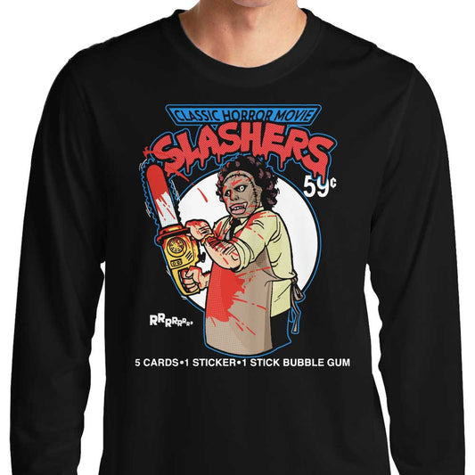 Leather Classic Slashers - Long Sleeve T-Shirt