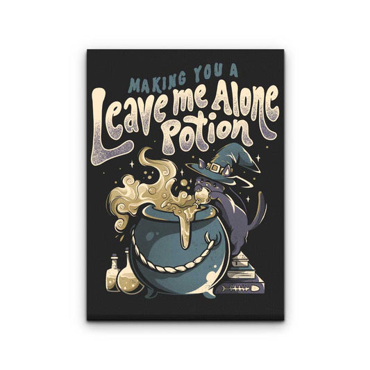 Leave Me Alone - Canvas Print
