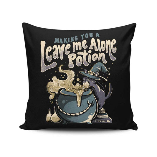 Leave Me Alone - Throw Pillow