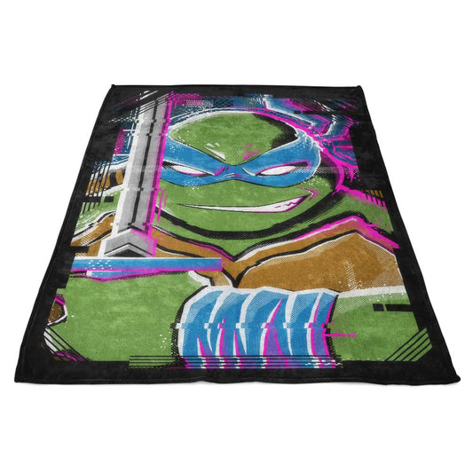 Leo Glitch - Fleece Blanket