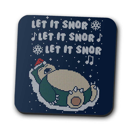 Let it Snor - Coasters