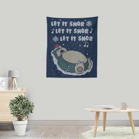 Let it Snor - Wall Tapestry