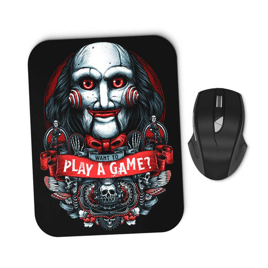 Let's Play a Game - Mousepad