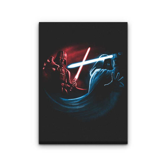 Light vs Dark - Canvas Print