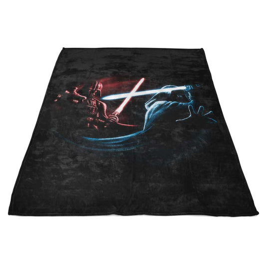 Light vs Dark - Fleece Blanket