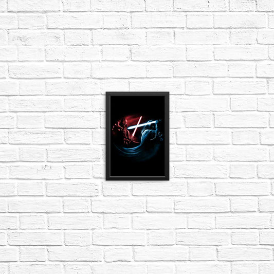 Light vs Dark - Posters & Prints