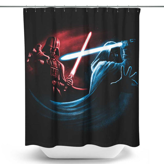 Light vs Dark - Shower Curtain