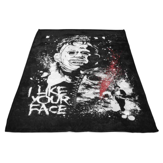 Like Your Face - Fleece Blanket