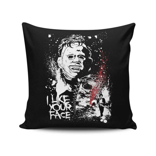 Like Your Face - Throw Pillow