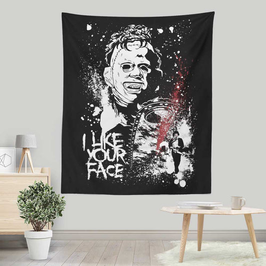 Like Your Face - Wall Tapestry