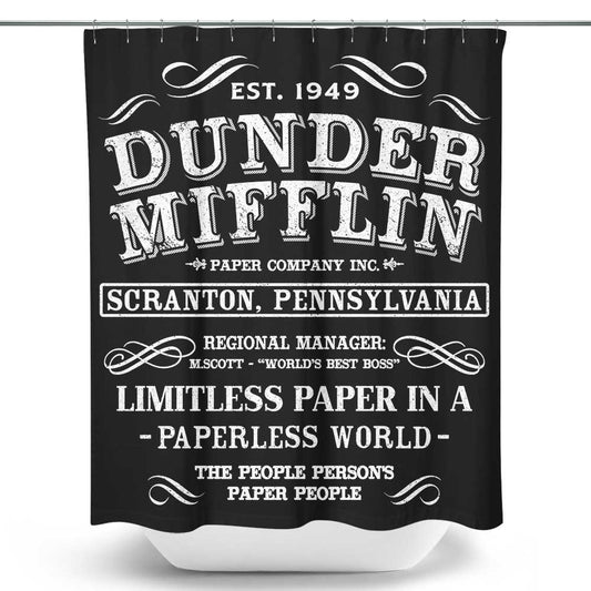 Limitless Paper - Shower Curtain