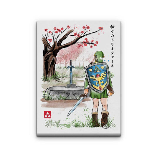 Link to the Watercolor - Canvas Print