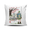 Link to the Watercolor - Throw Pillow