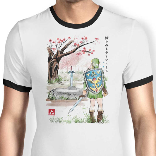 Link to the Watercolor - Ringer T-Shirt
