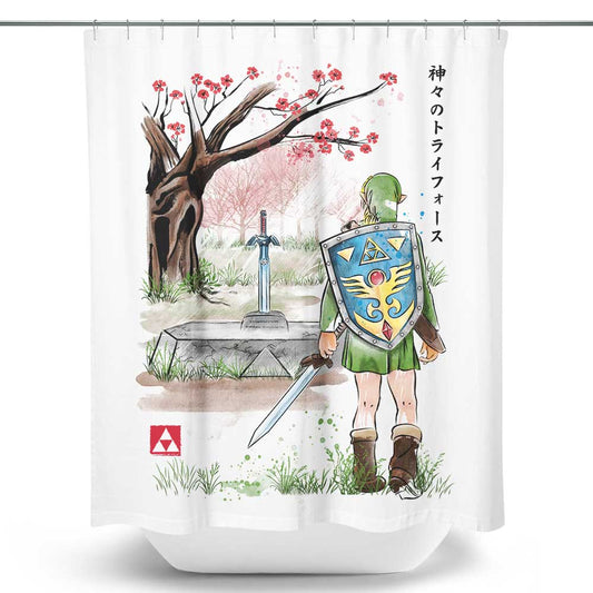 Link to the Watercolor - Shower Curtain