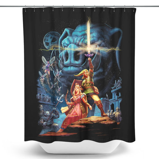 Link Wars - Shower Curtain