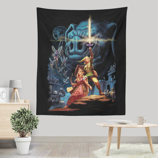 Link Wars - Wall Tapestry