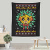 Lion Christmas - Wall Tapestry