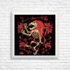 Lion Fossil - Posters & Prints