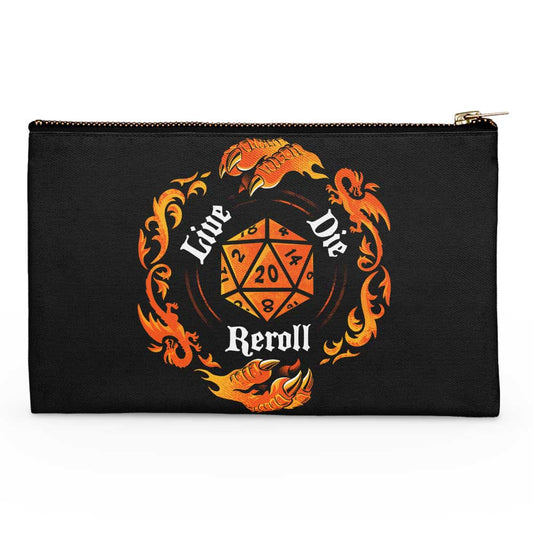 Live Die Reroll - Accessory Pouch