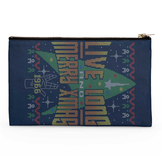 Live Long Ugly Sweater - Accessory Pouch