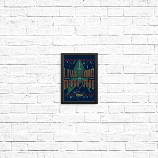 Live Long Ugly Sweater - Posters & Prints