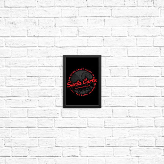 Living in Santa Carla - Posters & Prints