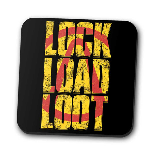 Lock Load Loot - Coasters