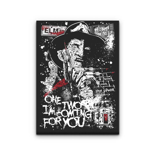 Lock Your Door - Canvas Print